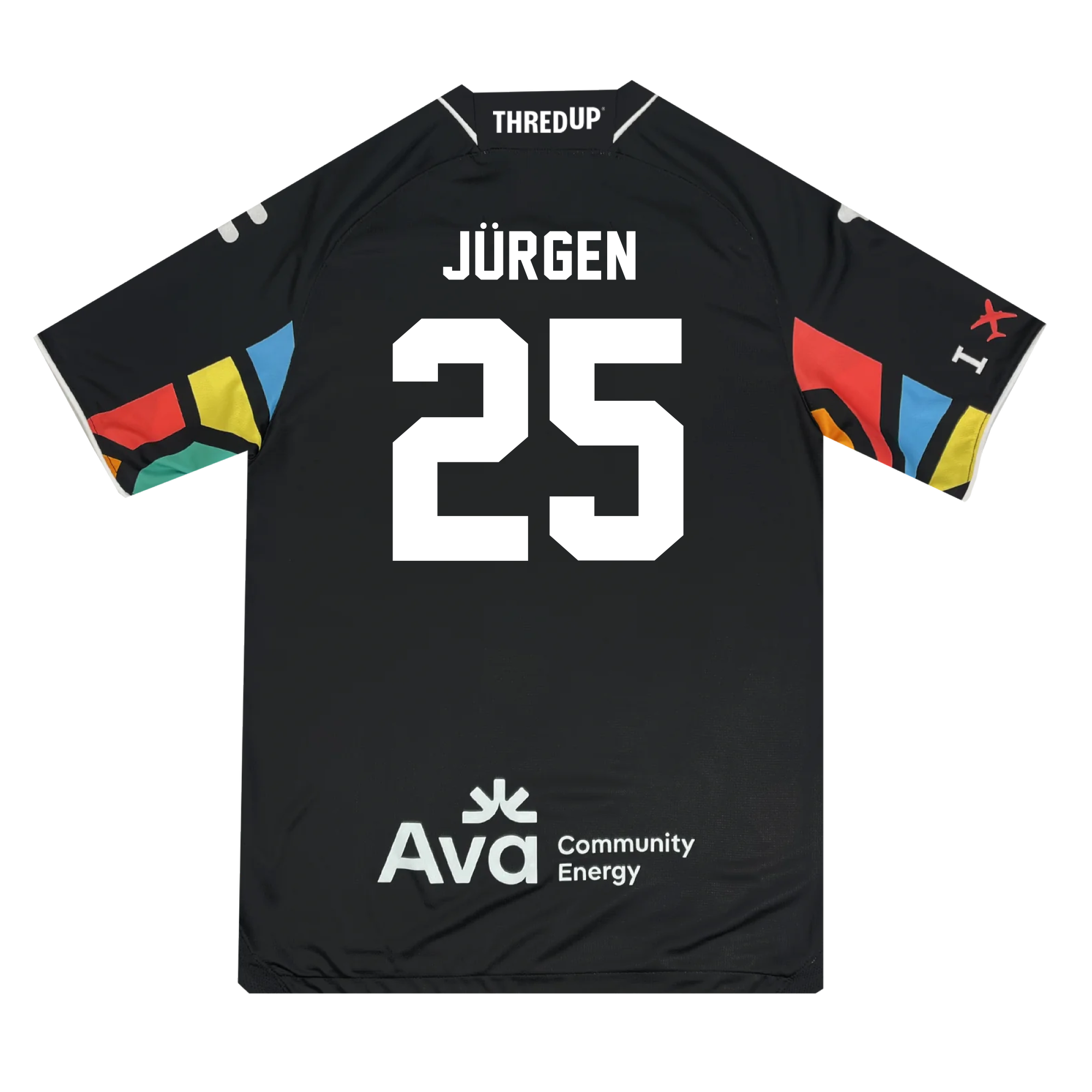 Unisex Oakland Roots SC 2025 First Kit ft. Anthem Blue Cross with JÜRGEN 25