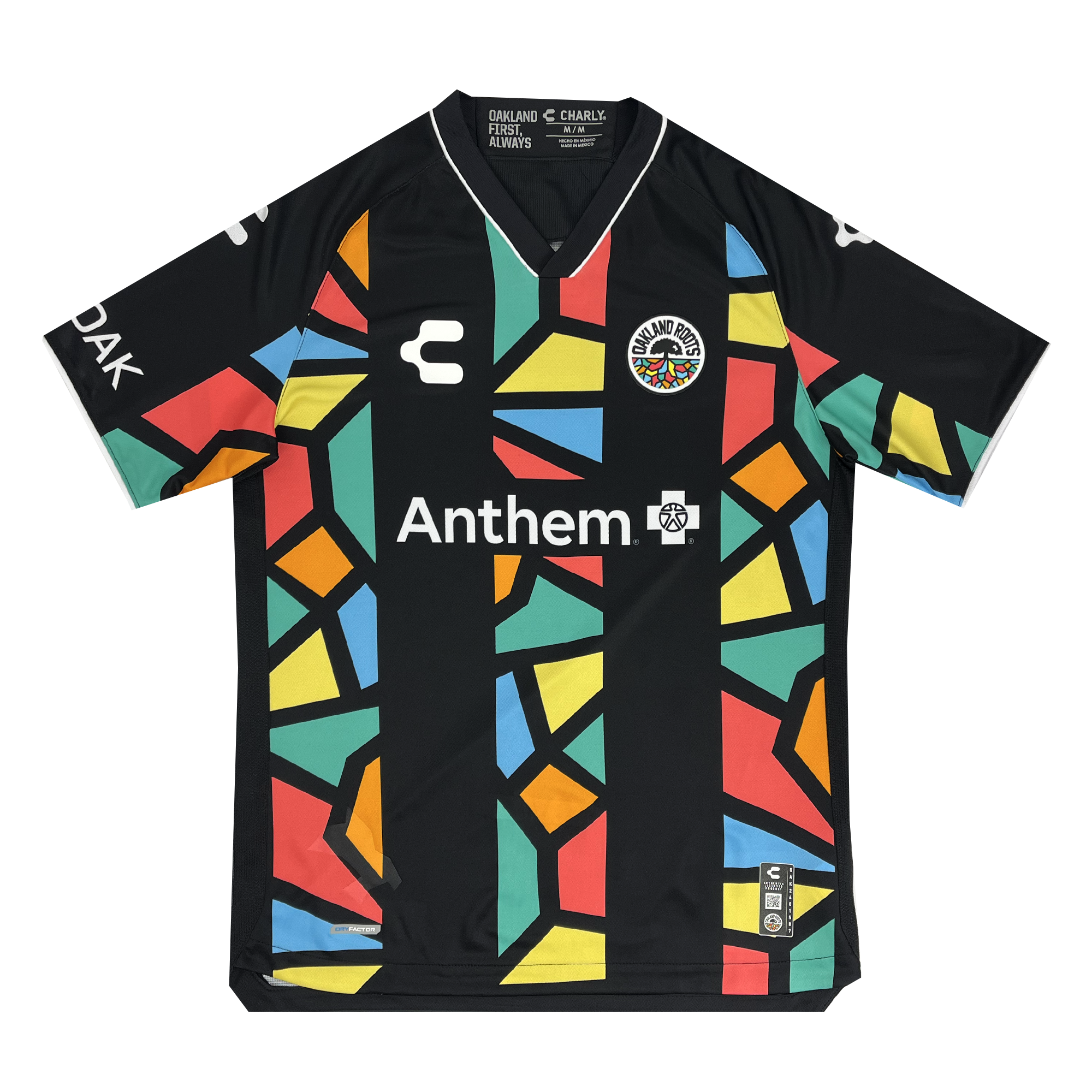 Unisex Custom Oakland Roots SC 2025 First Kit ft. Anthem Blue Cross