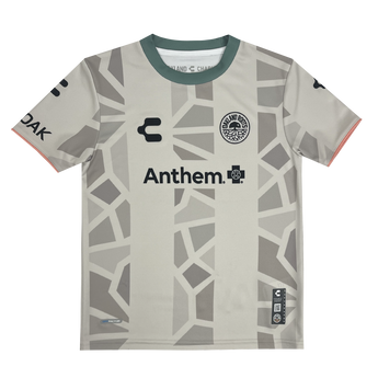 Youth Oakland Roots SC Second Kit ft. Anthem Blue Cross