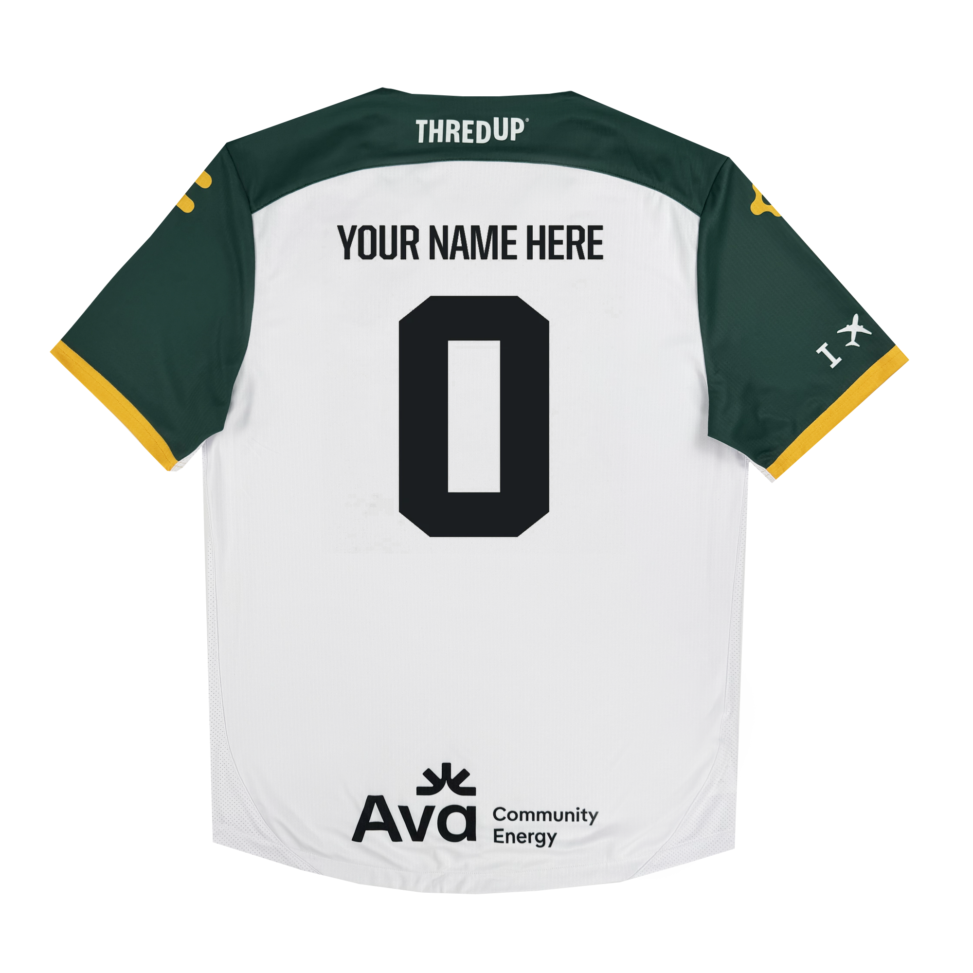 Custom Unisex Oakland Roots SC 2025 Second Kit ft. Anthem Blue Cross