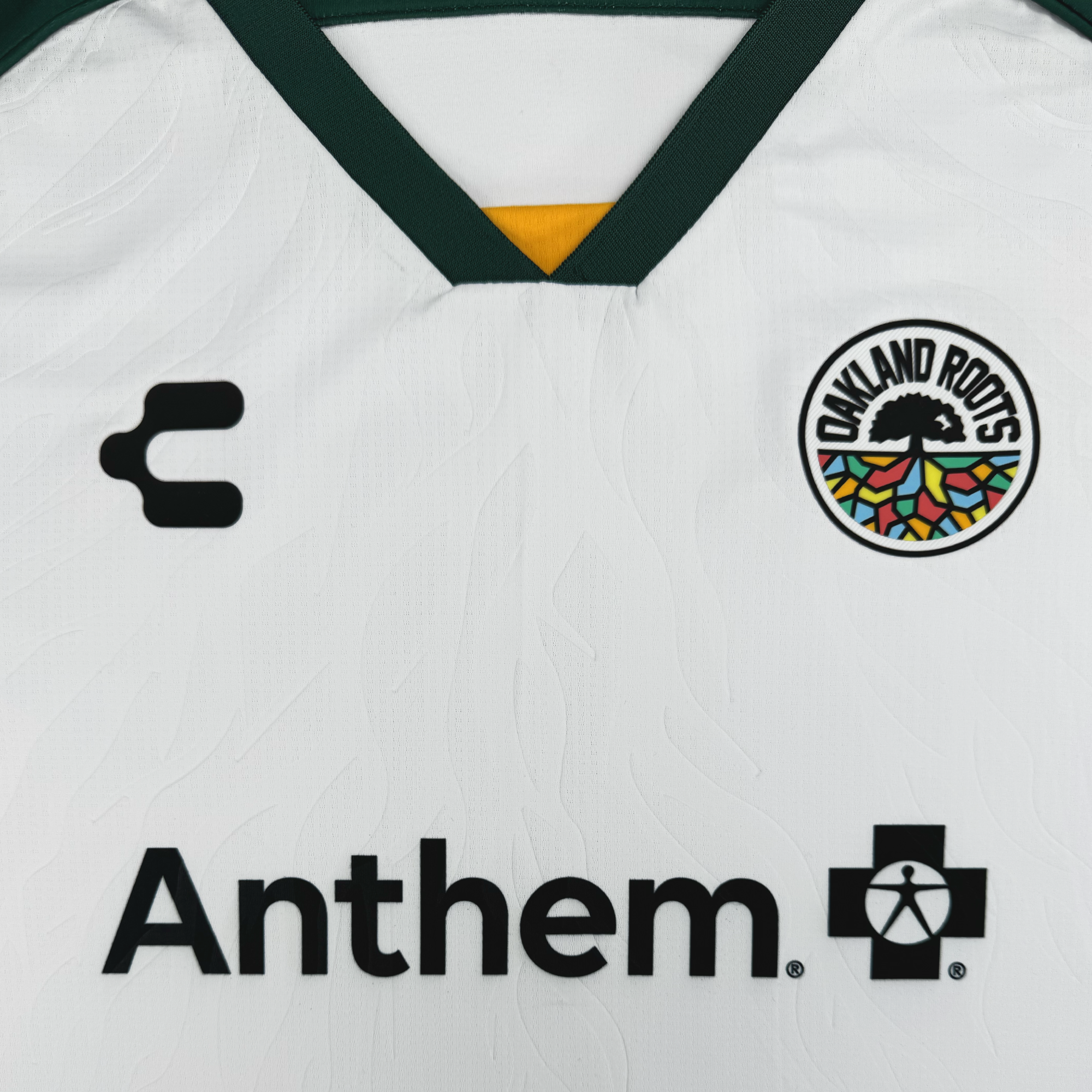 Custom Unisex Oakland Roots SC 2025 Second Kit ft. Anthem Blue Cross