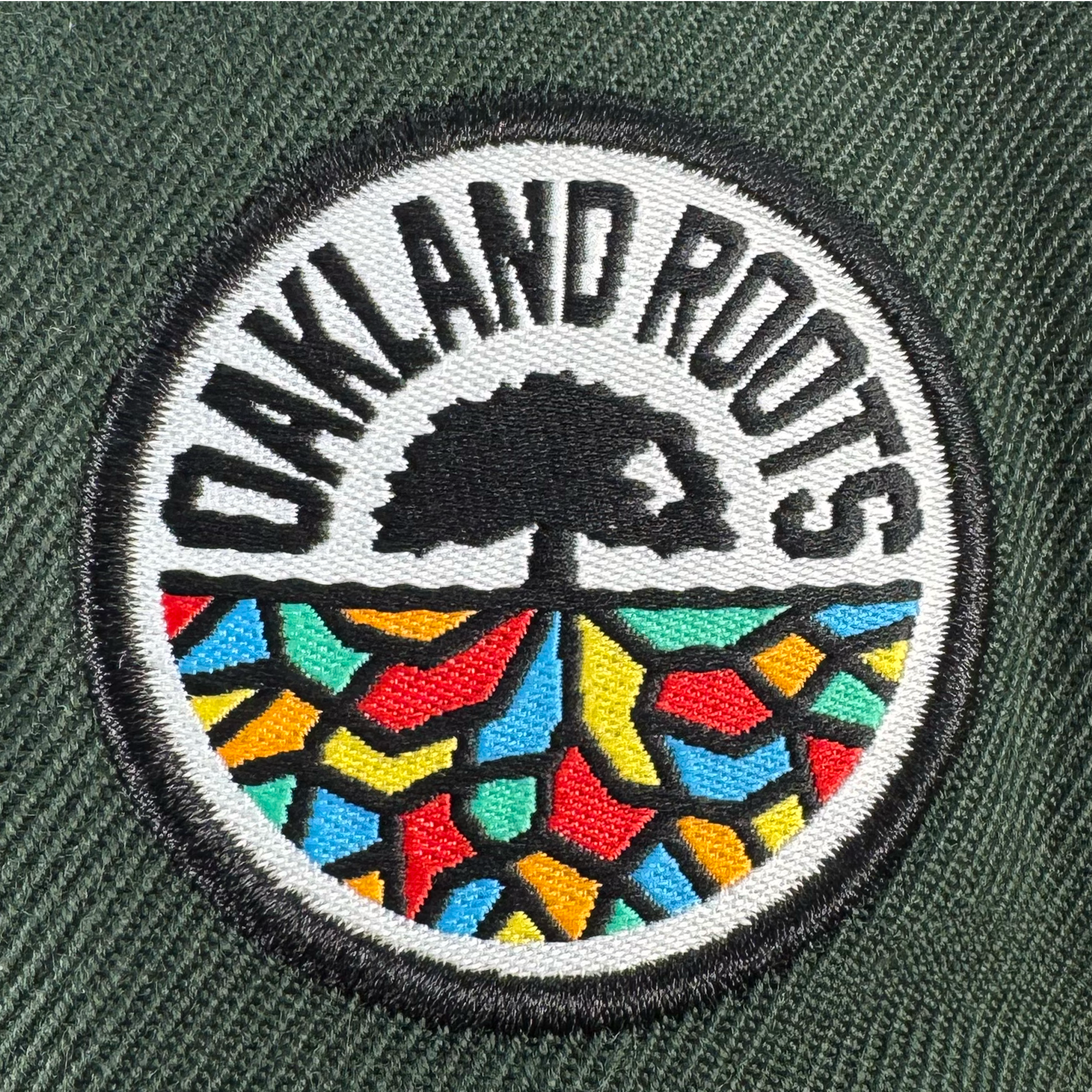 Oakland Roots SC Arch Text Snapback