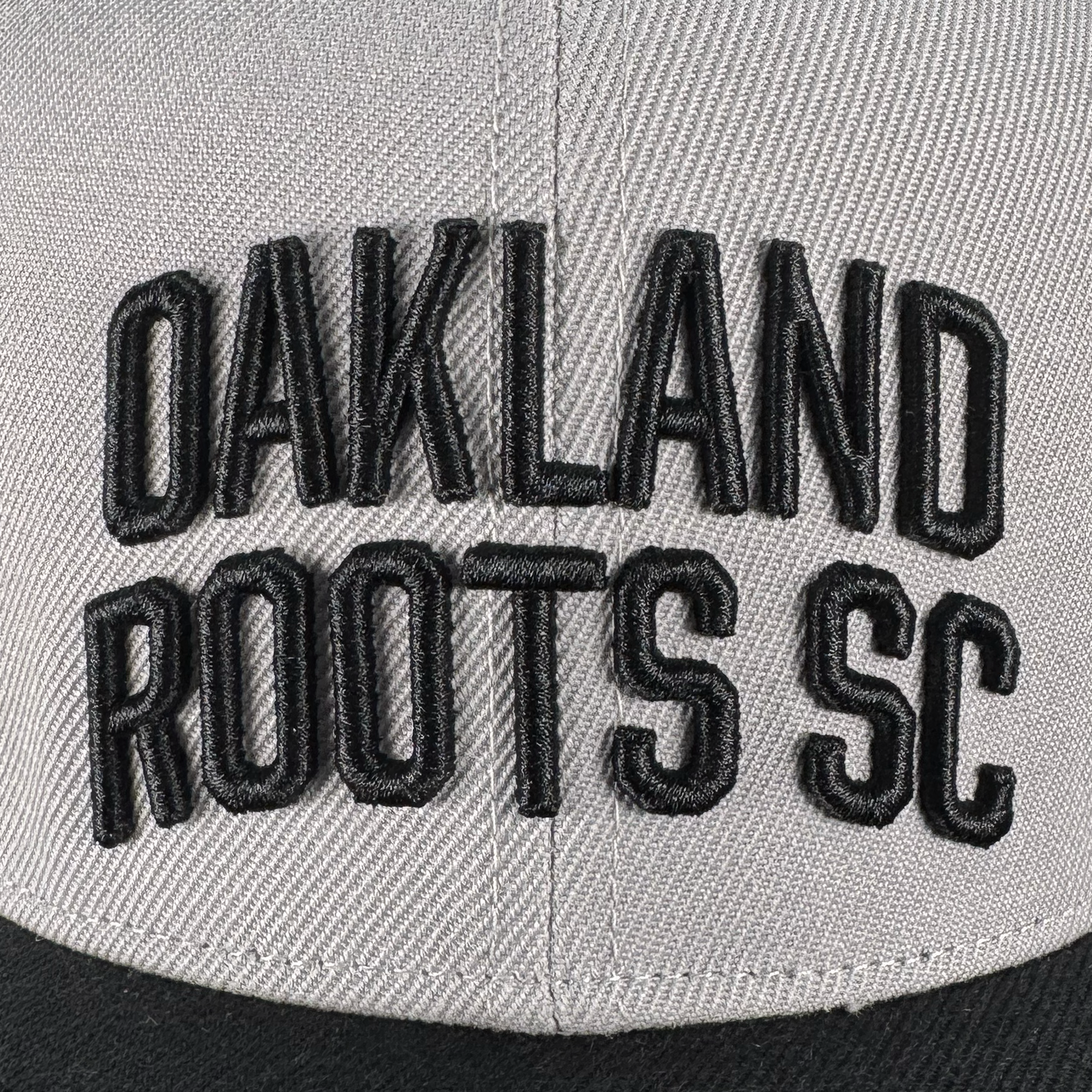 Oakland Roots SC Arch Text Snapback