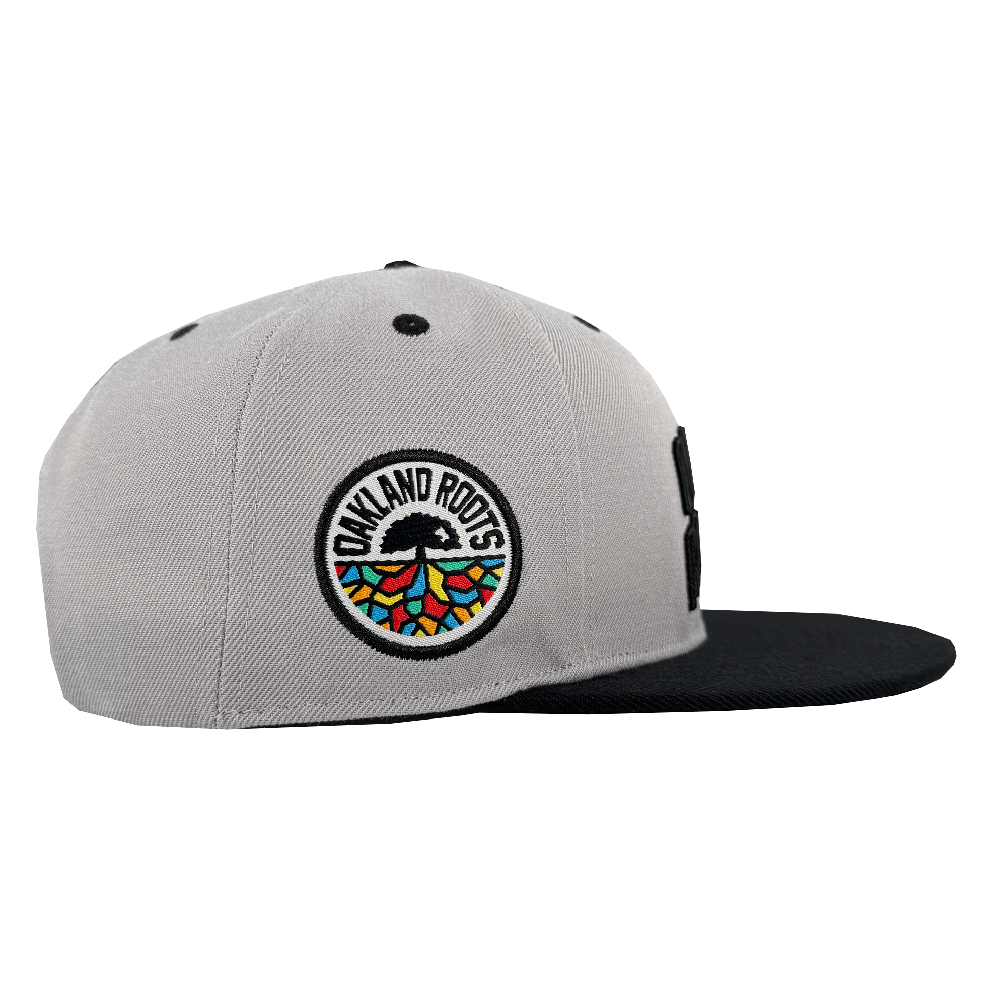 Oakland Roots SC Arch Text Snapback