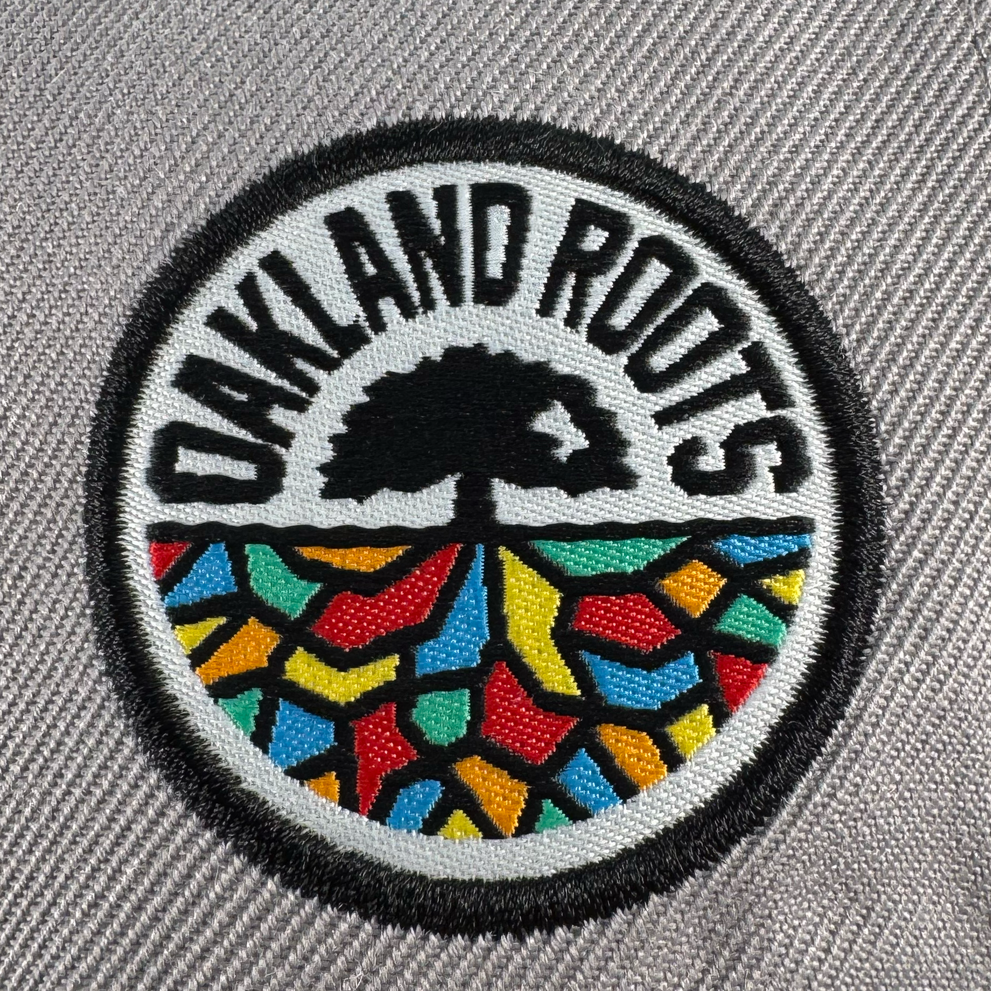 Oakland Roots SC Arch Text Snapback