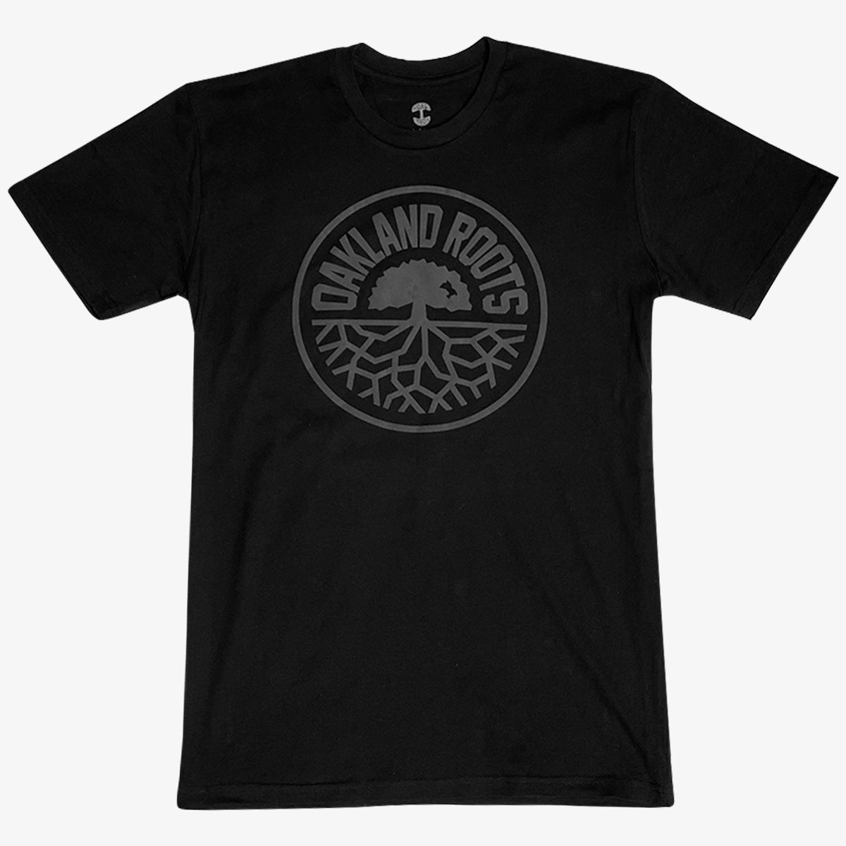 Oakland Roots SC Blackout Logo Tee - Main Image