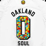 2023 Youth Oakland Soul SC x MEYBA Away Jersey Ft. Anthem Blue Cross