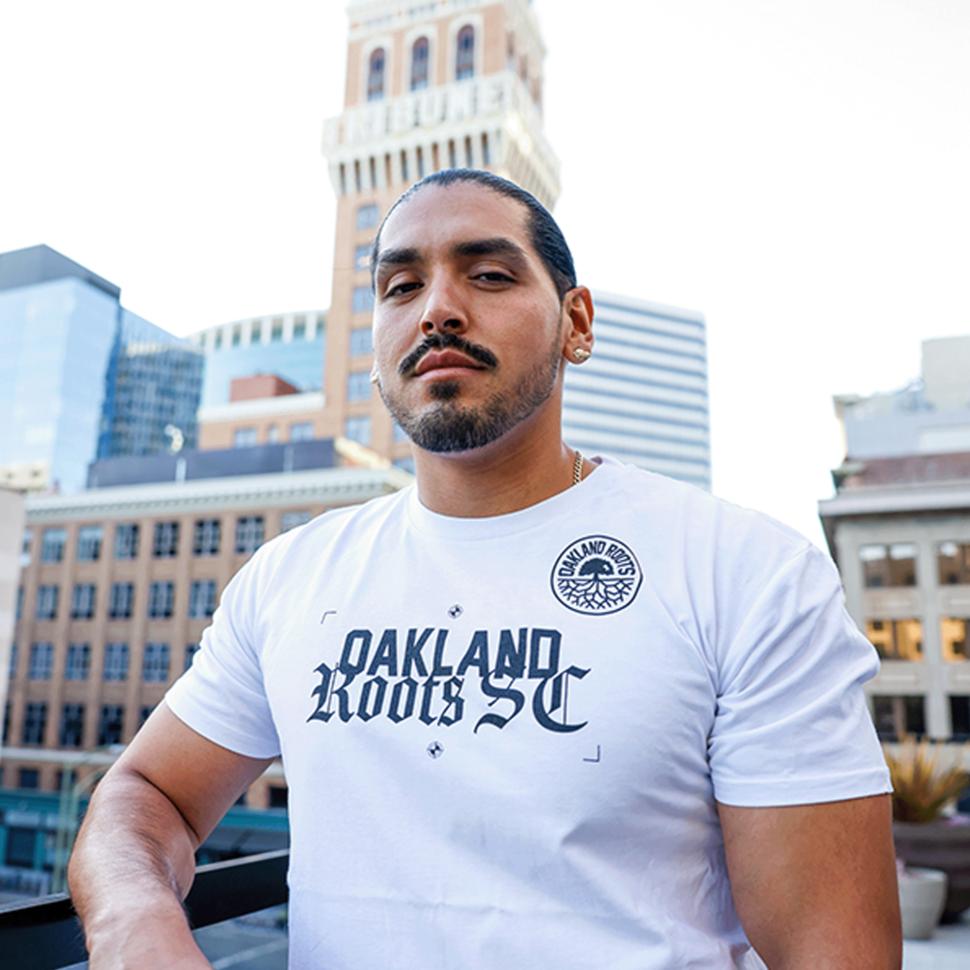 Oakland Roots SC Futbol Town Tee