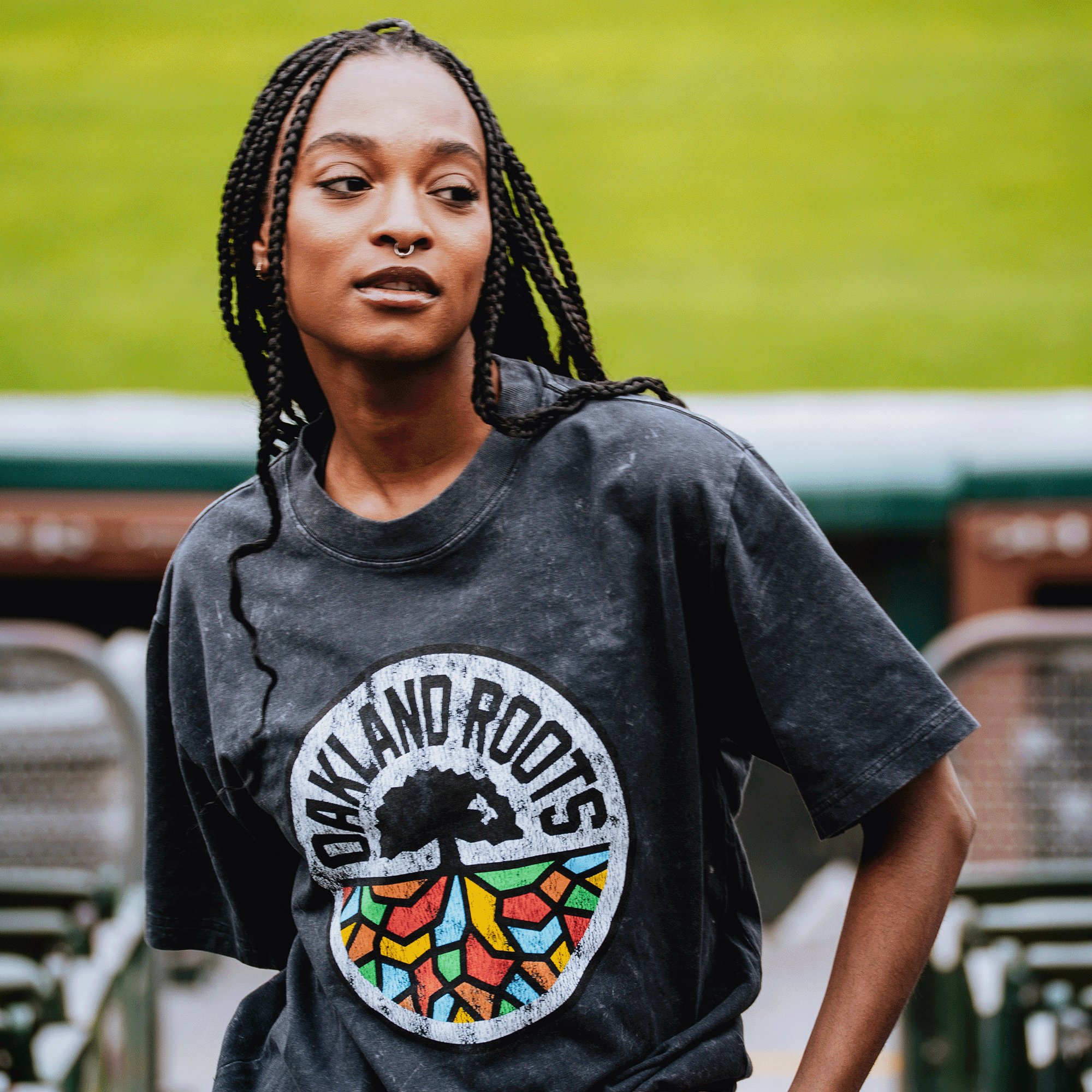 Oakland Roots SC Classic Heavy Stone Wash Tee