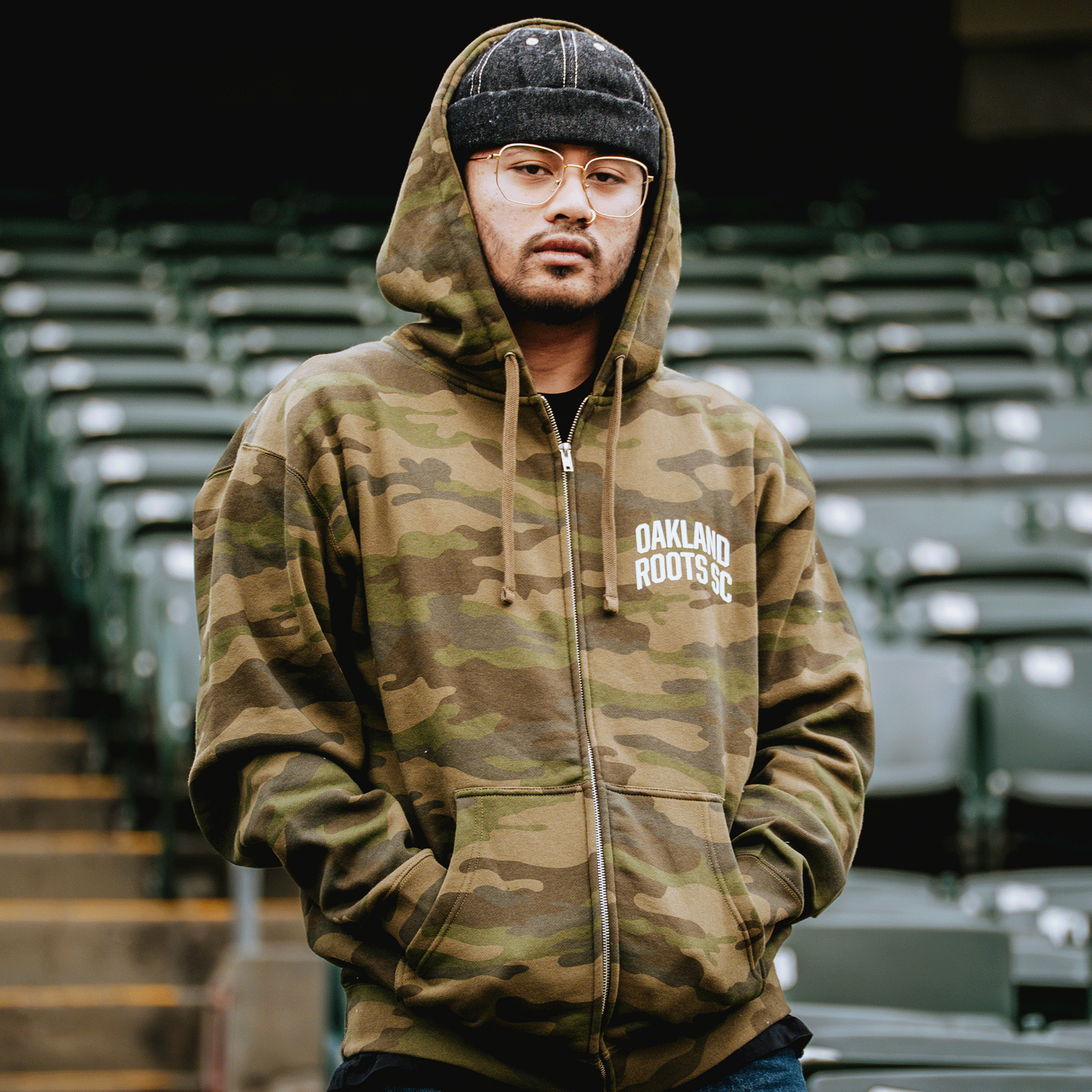 Oakland Roots SC Classic Zip Hoodie