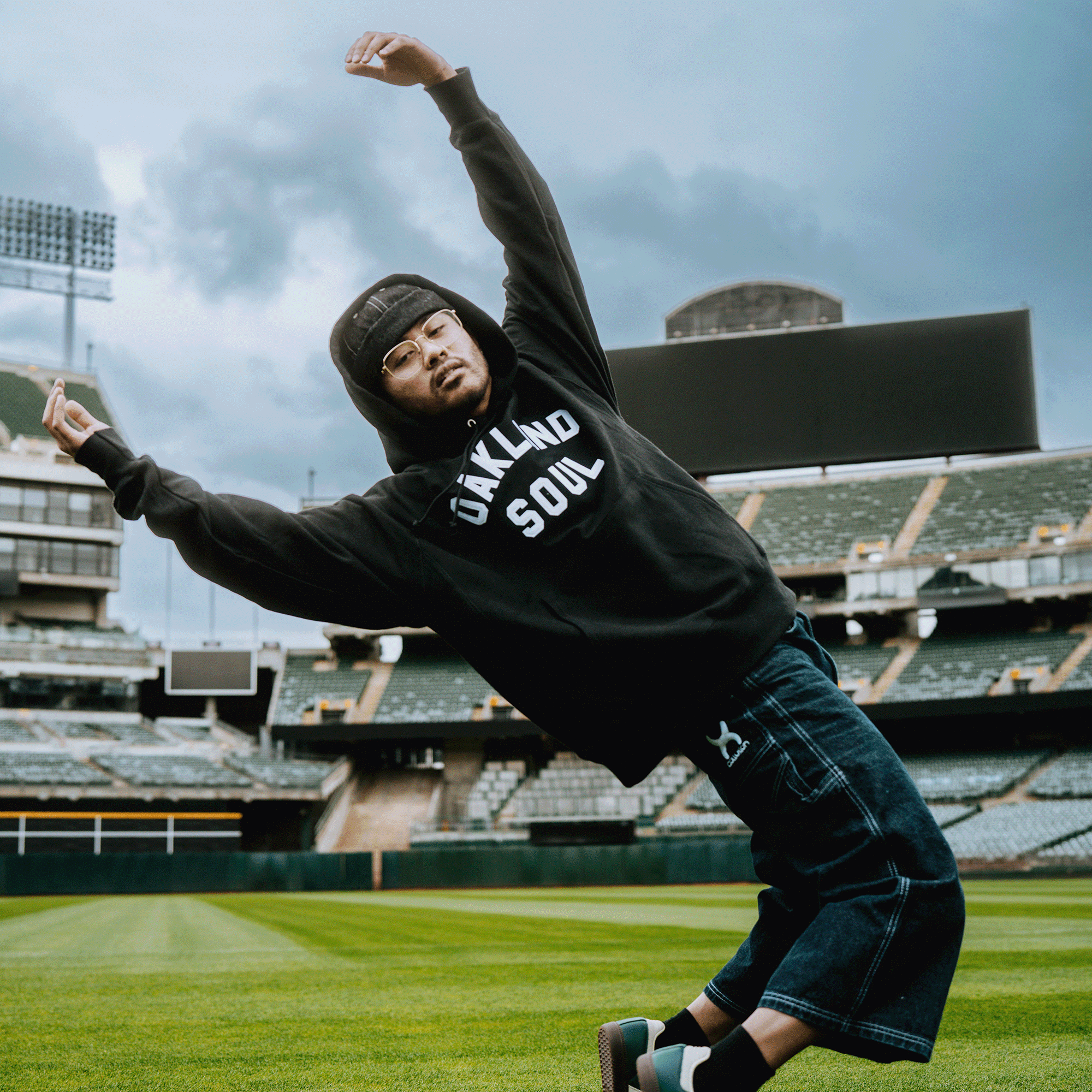 Champion X Oakland Soul Wordmark Hoodie