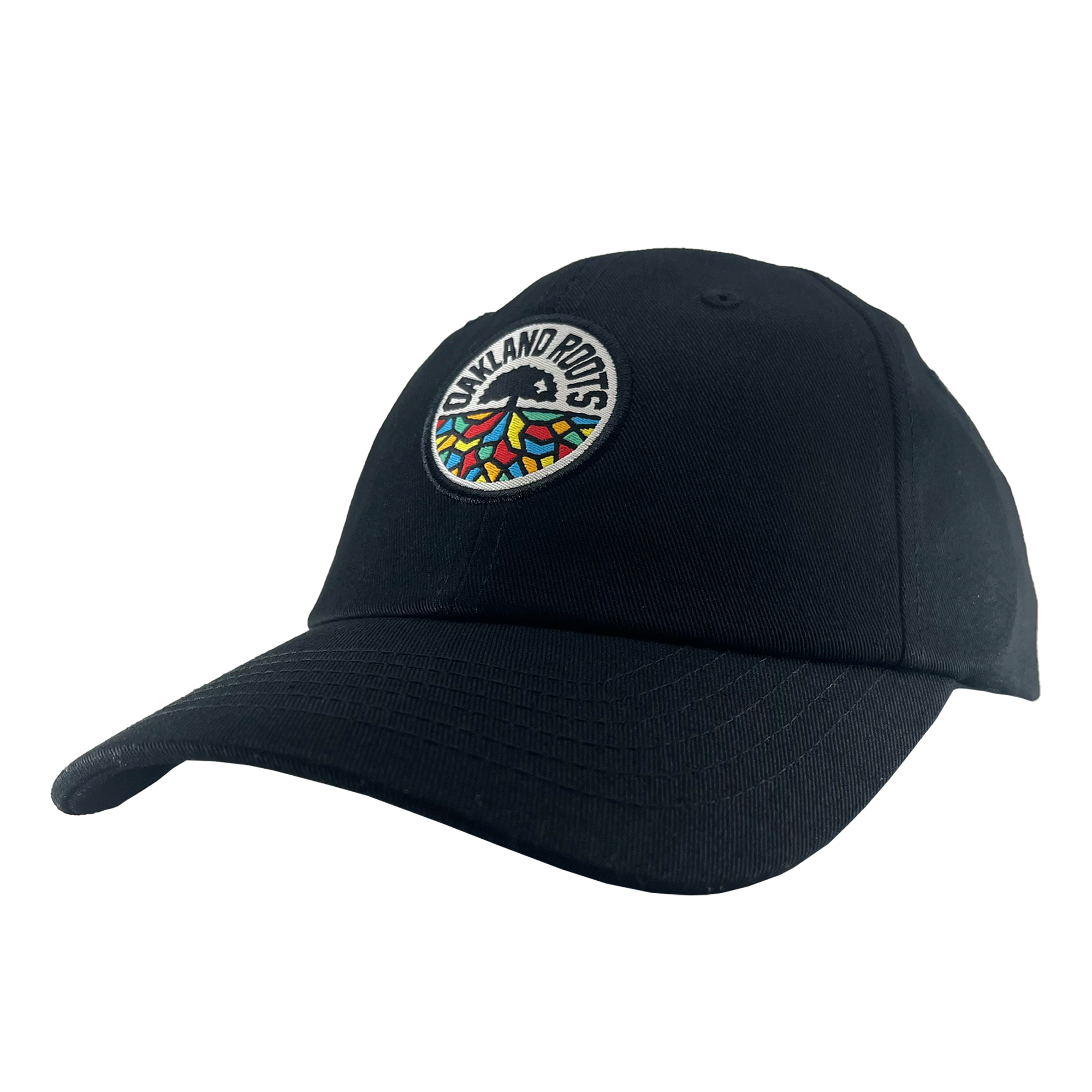 Oakland Roots SC Logo Curved Visor Hat