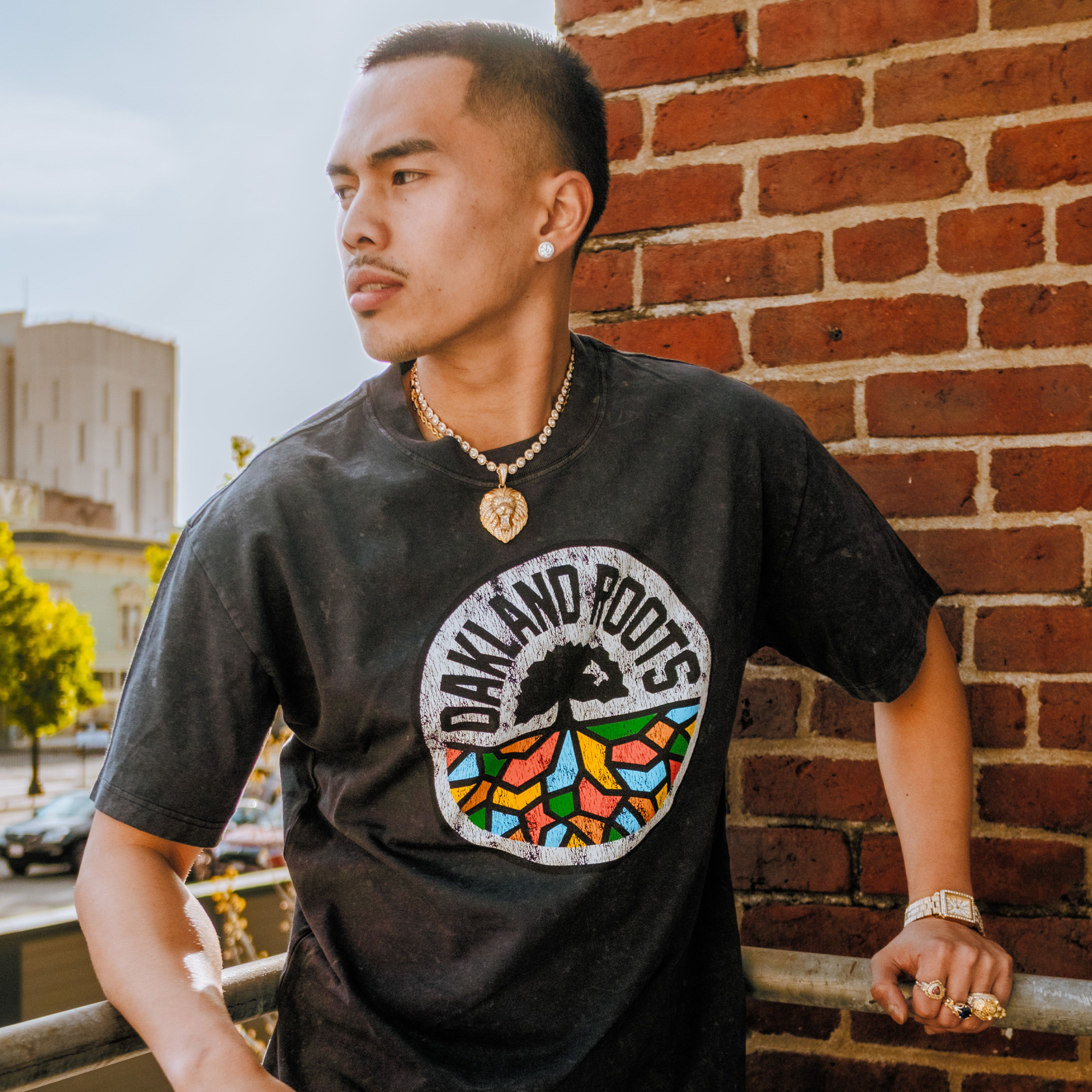 Oakland Roots SC Classic Heavy Stone Wash Tee
