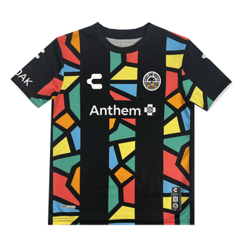 Oakland Roots SC First Kit (Youth) ft. Anthem Blue Cross
