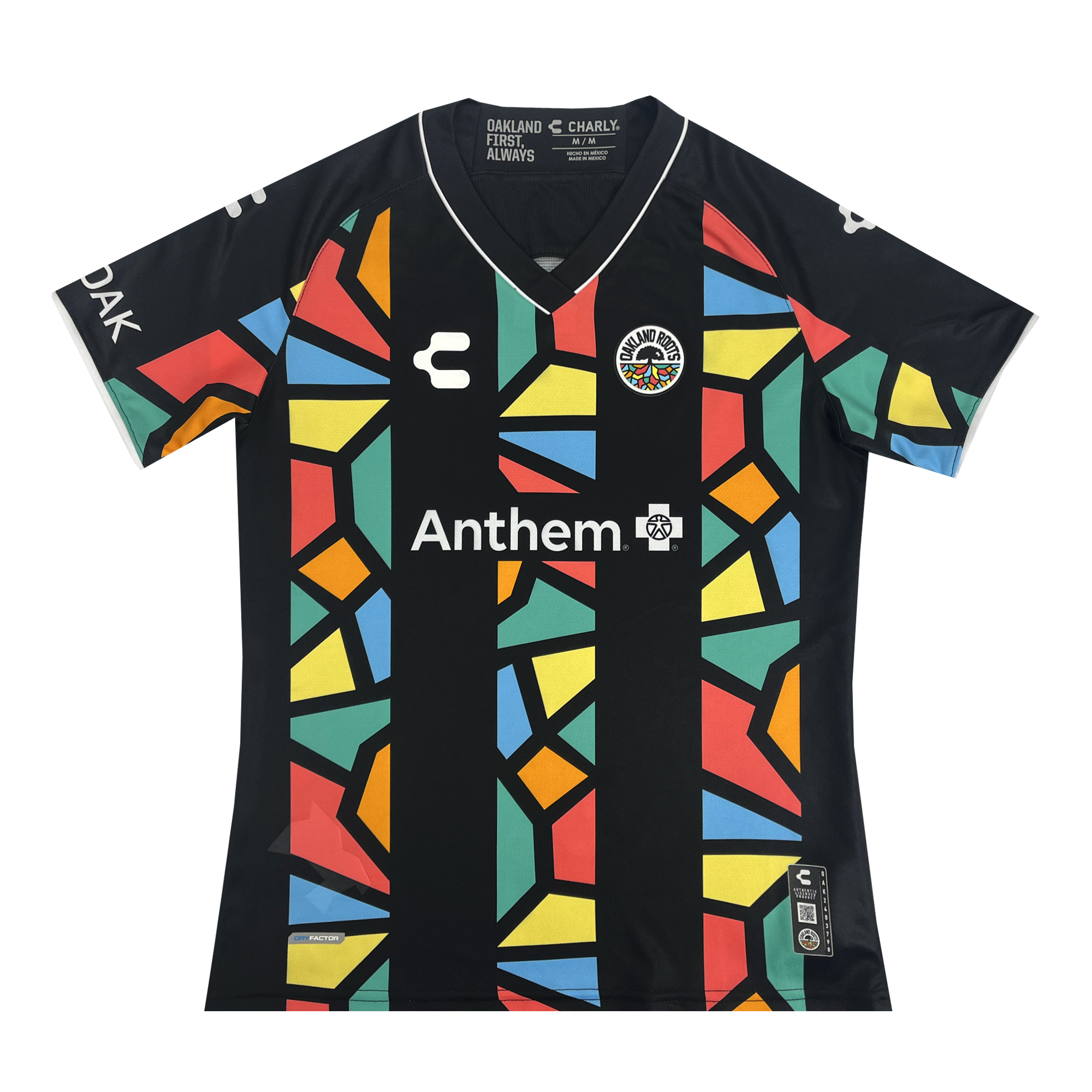 Women's Custom Oakland Roots SC First Kit ft. Anthem Blue Cross