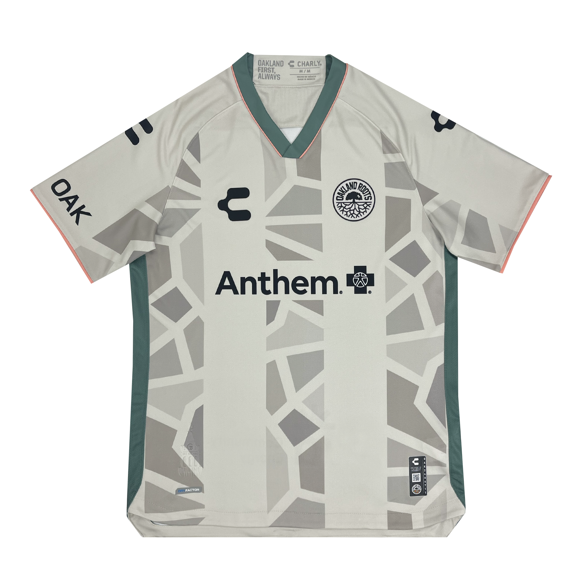 Unisex Oakland Roots SC Second Kit ft. Anthem Blue Cross