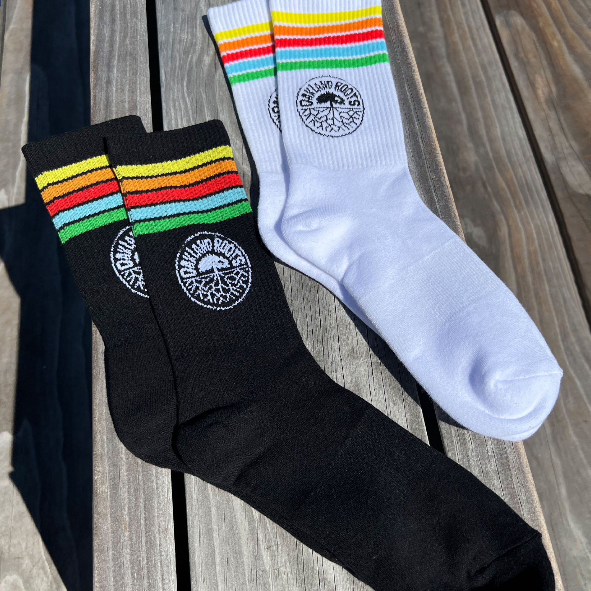 Oakland Roots SC Stripes Sock