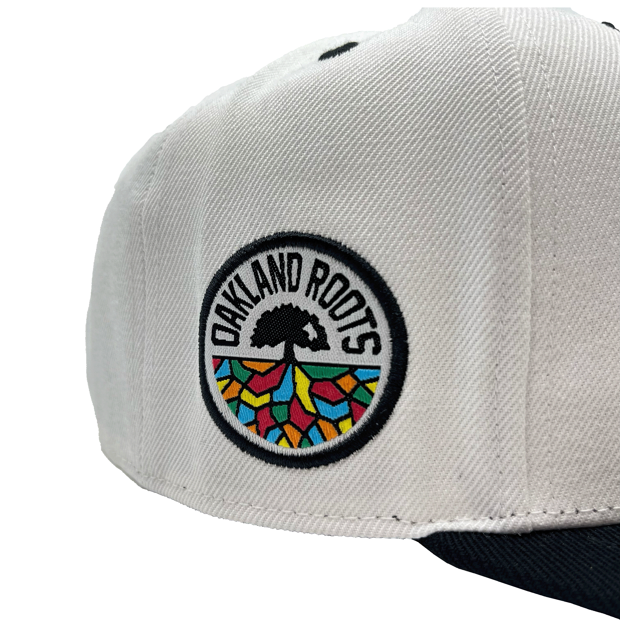 Oakland Roots SC Arched Text Snapback