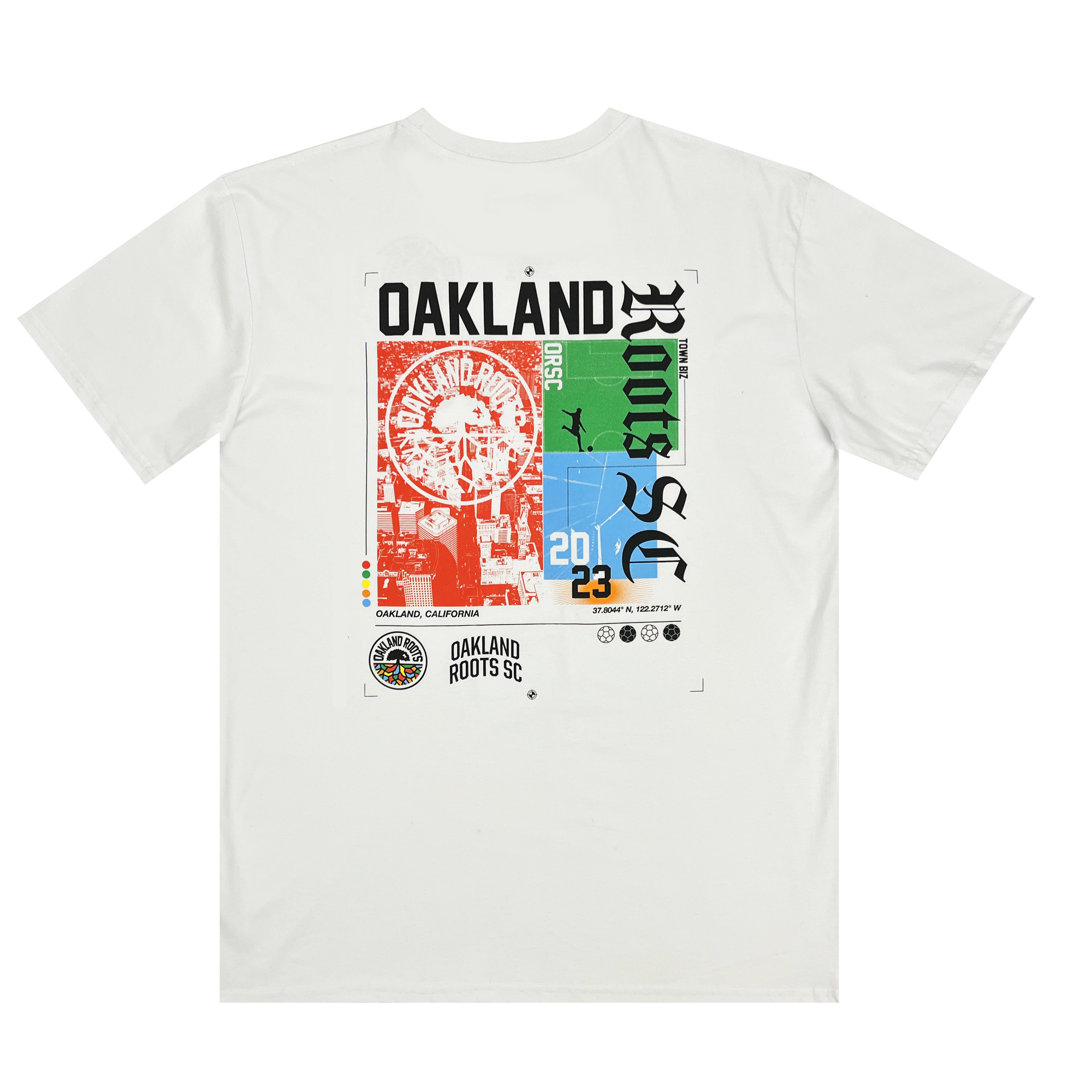 Oakland Roots SC Futbol Town Tee