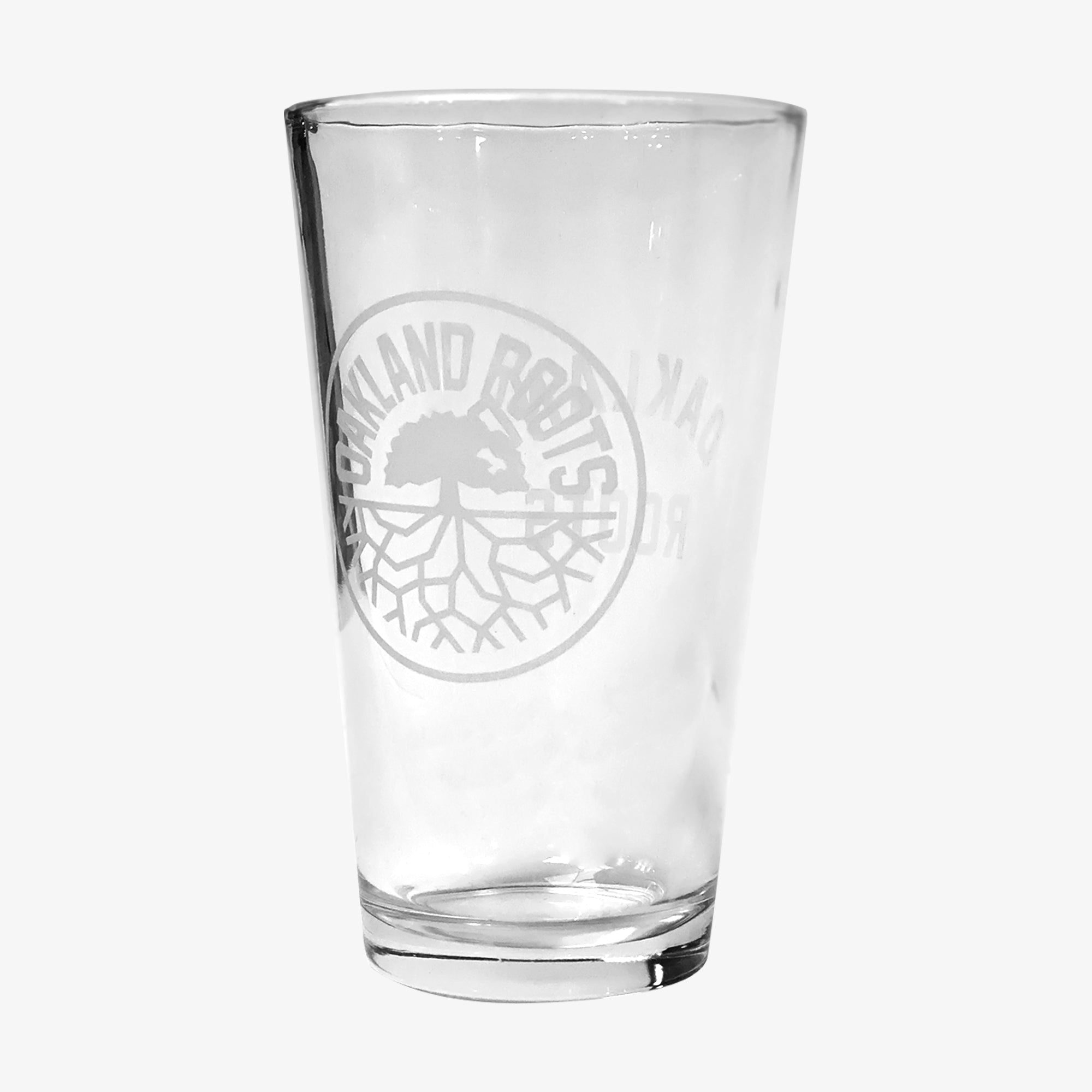 Oakland Roots SC Pint Glass