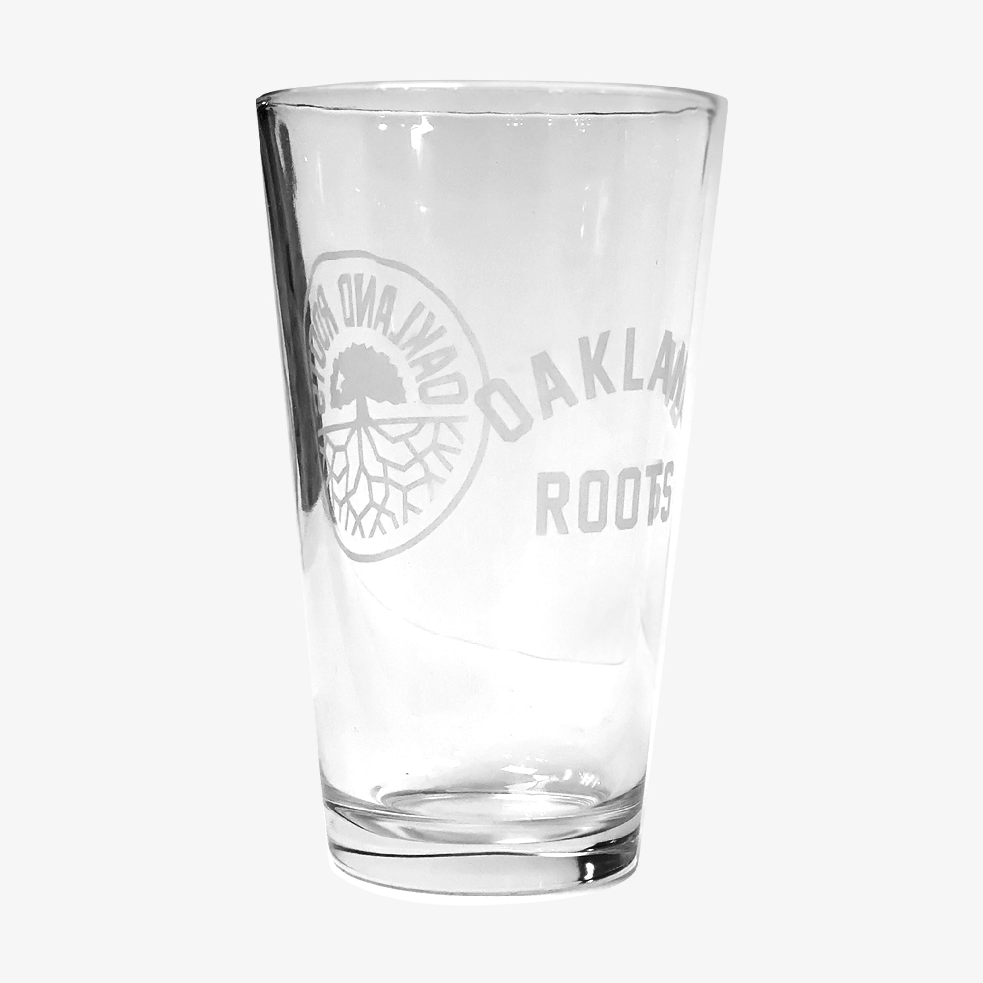 Oakland Roots SC Pint Glass