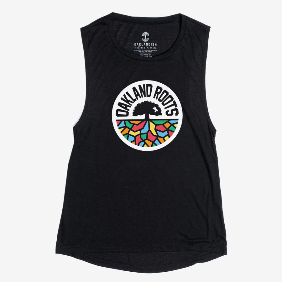 Women's Oakland Roots SC Logo Tank