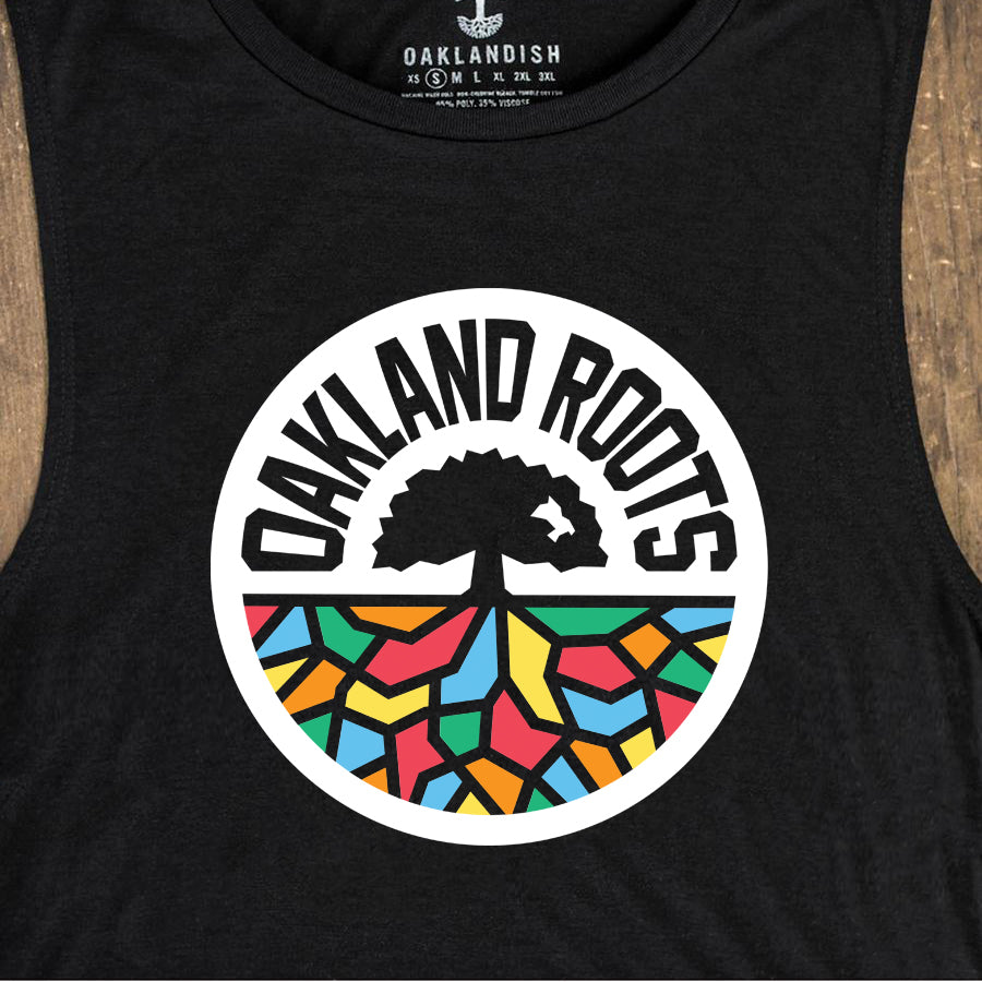 Women's Oakland Roots SC Logo Tank